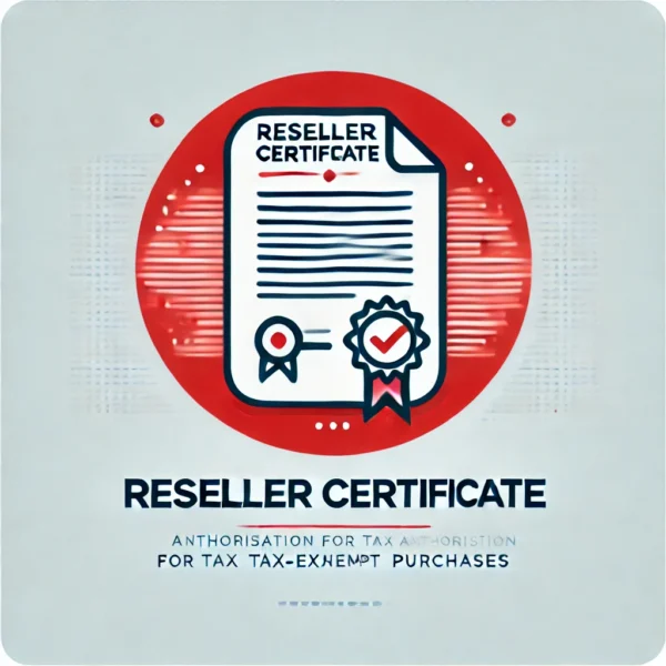 Reseller Certificate